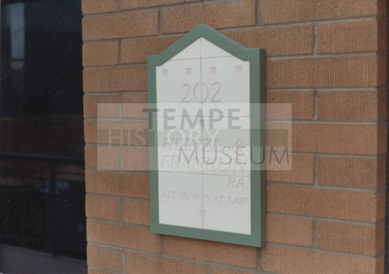 Heinzl & Franklin, Public Attorneys - 350 South Mill Avenue - Tempe, Arizona