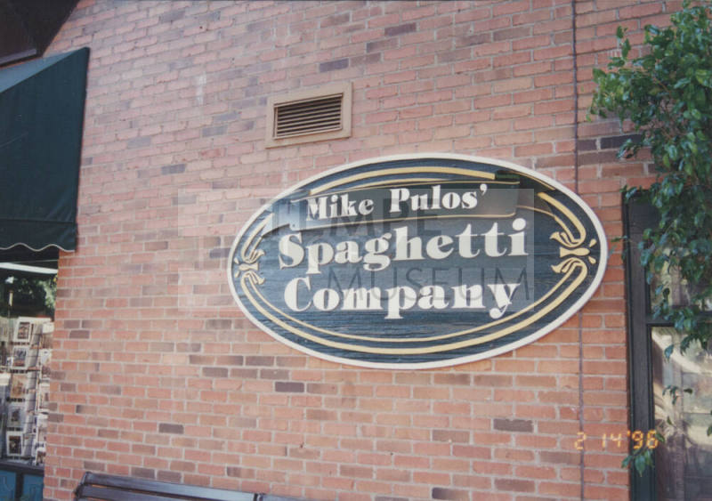 Mike Pulos' Spaghetti Company - 414 South Mill Avenue - Tempe, Arizona