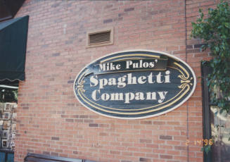 Mike Pulos' Spaghetti Company - 414 South Mill Avenue - Tempe, Arizona
