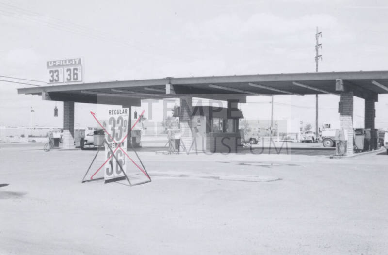 U-Fill-It Gasoline Station - 425 West Baseline Road, Tempe, Arizona