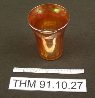 Carnival Glass Tumbler