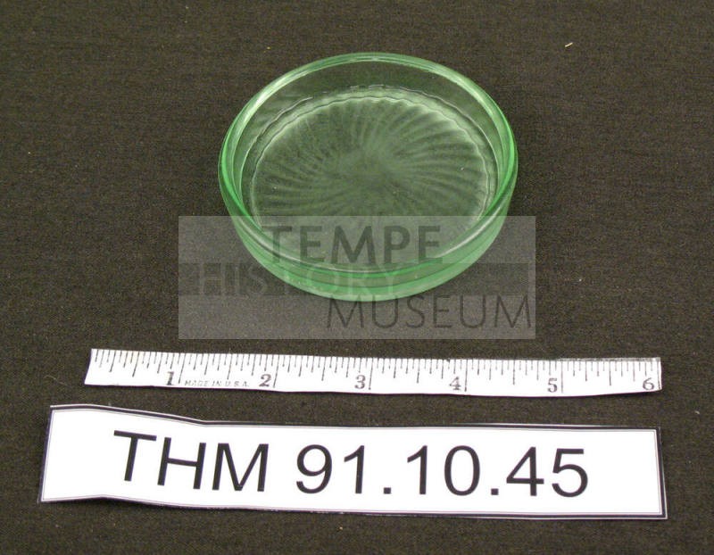 Green Glass Coaster