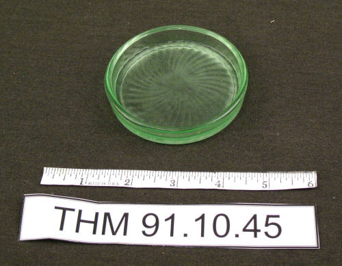 Green Glass Coaster