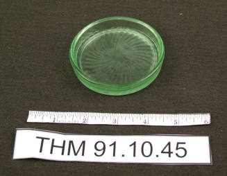 Green Glass Coaster