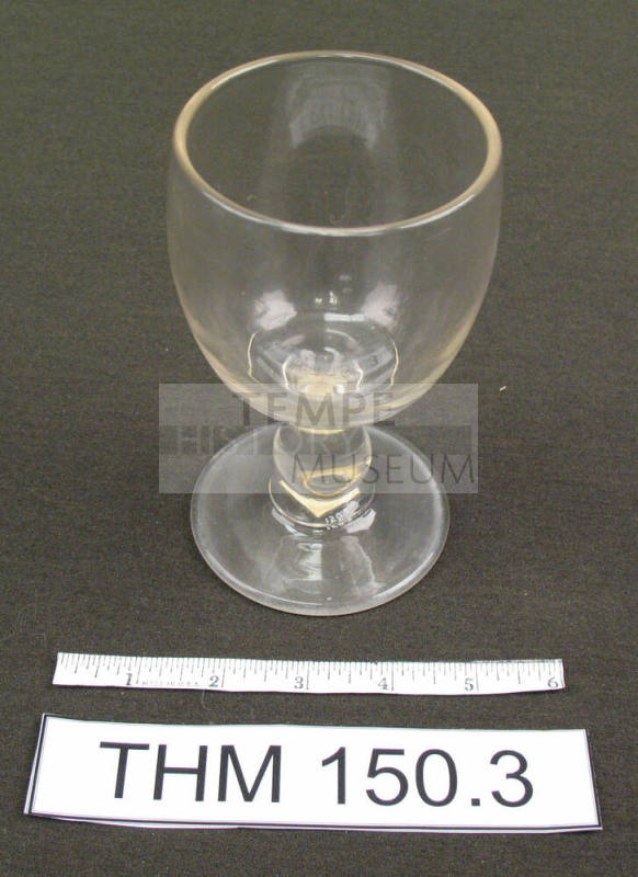 Clear Glass Goblets