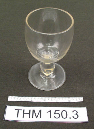 Clear Glass Goblets
