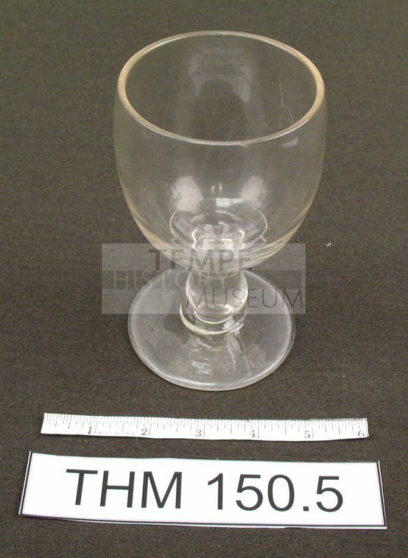 Clear Glass Goblets