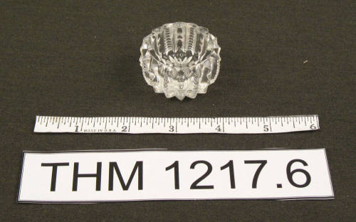Glass salt dish (salt cellar)