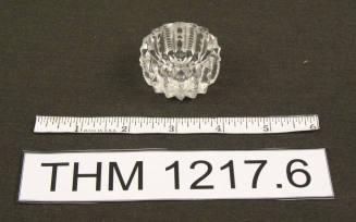 Glass salt dish (salt cellar)