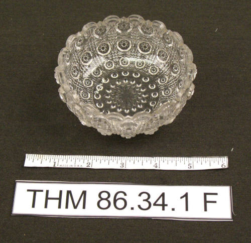 Pressed Glass Bowl