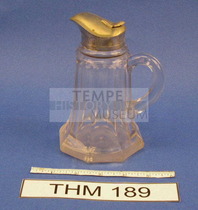 Octagonal Syrup Pitcher