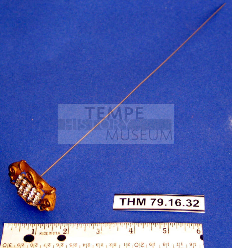 Rhinestone hatpin