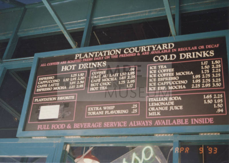 Coffee Plantation - 680 South Mill Avenue, Suite 101 - Tempe, Arizona