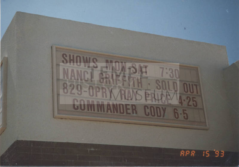 Red River Opry - 730 North Mill Avenue - Tempe, Arizona