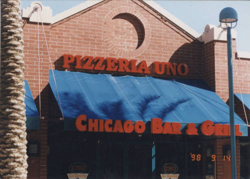 Pizzeria Uno - 690 South Mill Avenue - Tempe, Arizona