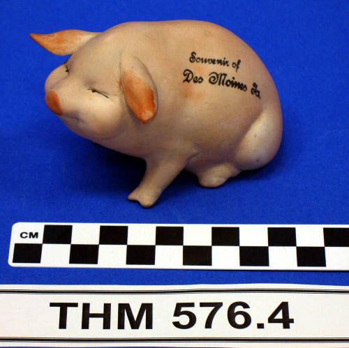 Souvenir Pottery Pig