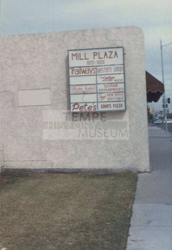 Mill Plaza - 820-826 South Mill Avenue - Tempe, Arizona