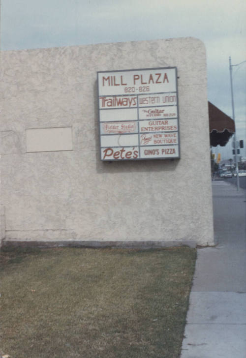 Mill Plaza - 820-826 South Mill Avenue - Tempe, Arizona