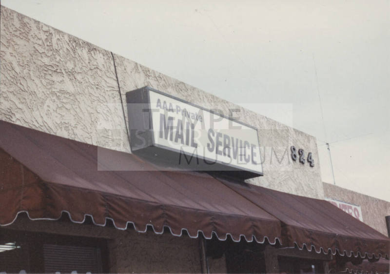 AAA Private Mail Service - 824 South Mill Avenue - Tempe, Arizona