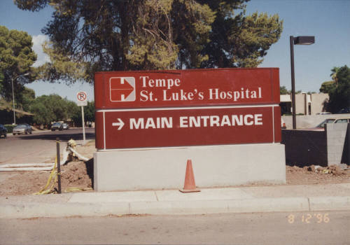 Tempe St. Luke's Hospital - 1500 South Mill Avenue - Tempe, Arizona