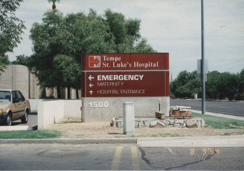 Tempe St. Luke's Hospital - 1500 South Mill Avenue - Tempe, Arizona