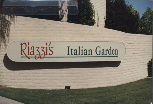 Riazzi's Italian Garden - 2700 South Mill Avenue - Tempe, Arizona