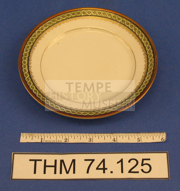Bread and Butter Limoges Plate