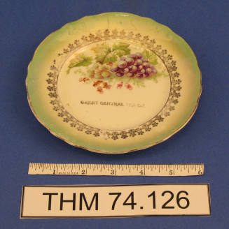 Great Central Tea Co Bread and Butter Plate