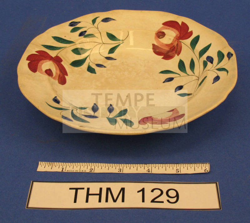 Hand Painted Soup Bowl