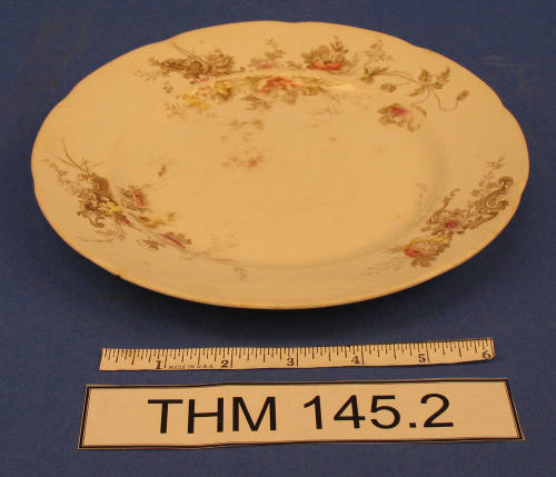Floral Luncheon Plate