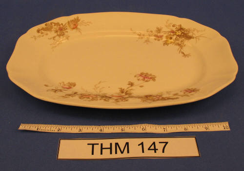 Floral Serving Platter