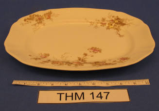 Floral Serving Platter