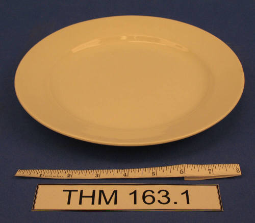 White Dinner Plate