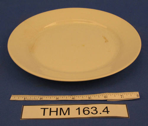 White Dinner Plate