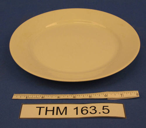 White Dinner Plate