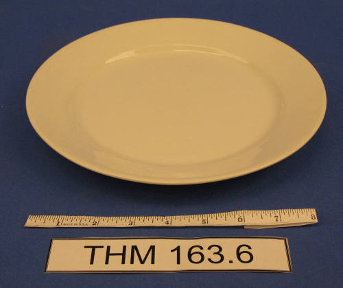White Dinner Plate