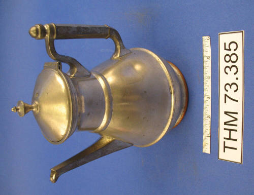 Pewter Copper Bottomed Tea Pot