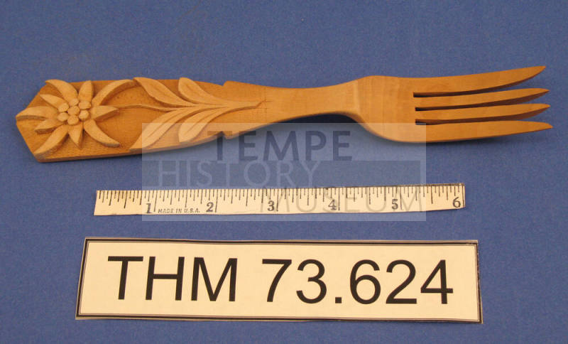 Wooden Salad Fork