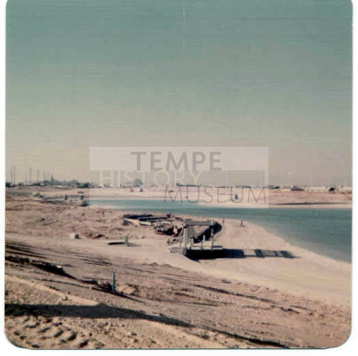 Photograph: Kiwanis Lake under Construction by Luis Chacon