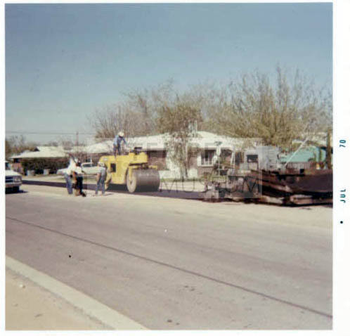 Photograph: Roosevelt Street Paving by Luis Chacon.