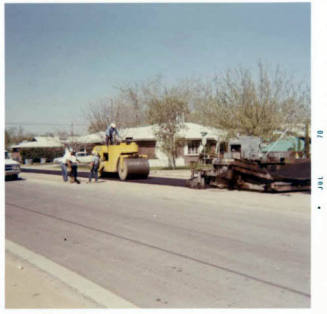 Photograph: Roosevelt Street Paving by Luis Chacon.