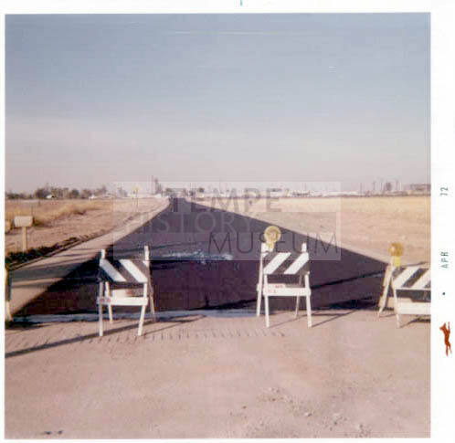 Photograph: Oiling Price Road North of Broadway, by Luis Chacon