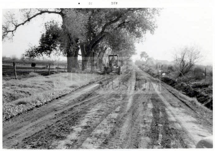 Photograph: Grading on 52nd St. South of University Drive, by Luis Chacon