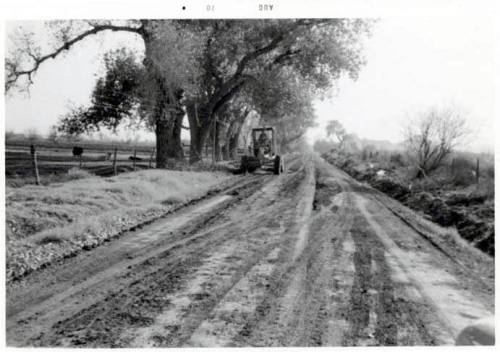 Photograph: Grading on 52nd St. South of University Drive, by Luis Chacon