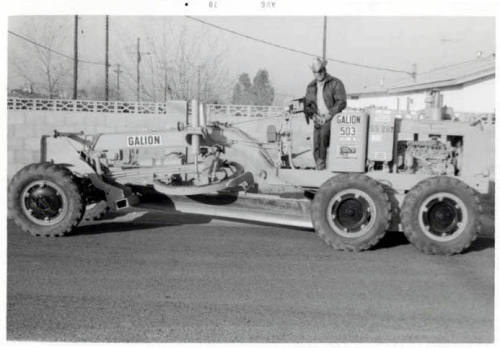 Photograph: Construction Vehicle and Operator, by Luis Chacon