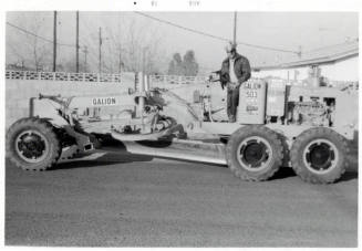 Photograph: Construction Vehicle and Operator, by Luis Chacon