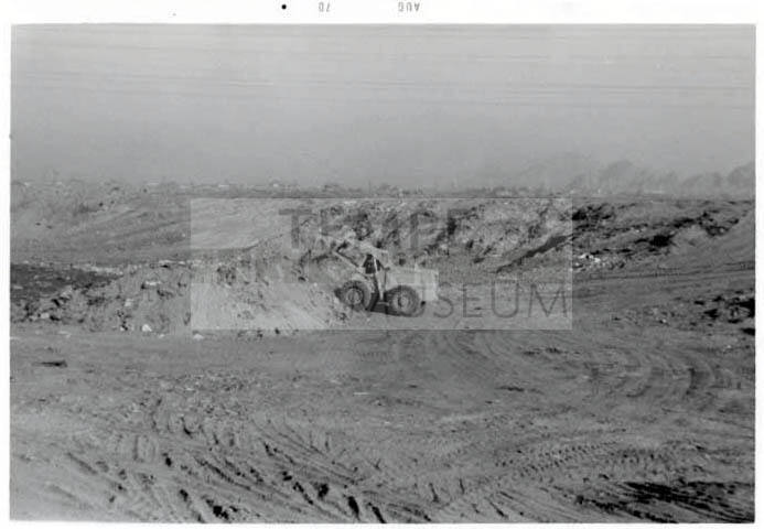 Photograph: Bulldozer and Dirt, by Luis Chacon