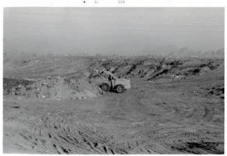 Photograph: Bulldozer and Dirt, by Luis Chacon