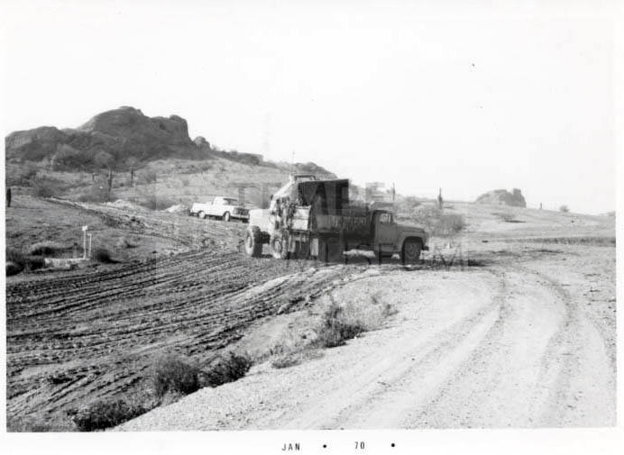 Photograph: Dump Truck Near Papago Park, by Luis Chacon