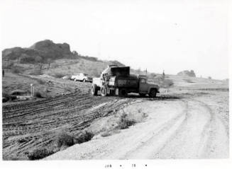 Photograph: Dump Truck Near Papago Park, by Luis Chacon